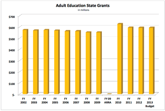 CEF Summary Adult Education 2013