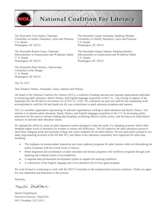 NCL Letter of Support - Senate WIA 2013