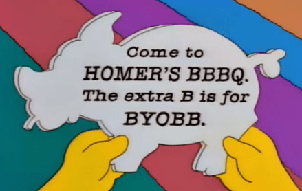 Homer Welcomes the Return of Pork Barrel Spending